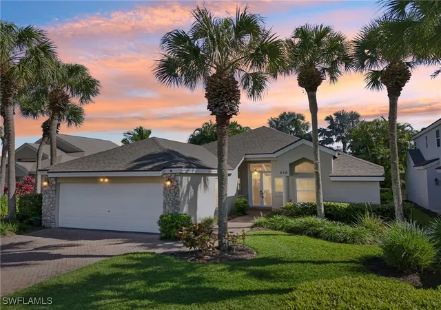 Photo 1 of Single family home for sale at 518 Cormorant Cvs, Naples, FL 34113 | MLS# 225025559 | Listing updated on 2026-07-28