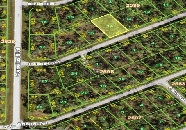 Photo 2 of Land for sale at 1329 Pocket Ter, Port Charlotte, FL 33953 | MLS# 225063562 | Listing updated on 2026-06-15