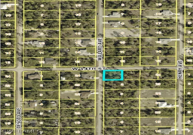 Photo 2 of Land for sale at 607 W 14th Street, Lehigh Acres, FL 33972 | MLS# 225063727 | Listing updated on 2026-06-15