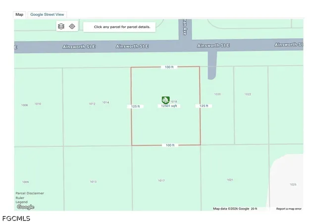 Photo 2 of Land for sale at 1016/1018 Ainsworth St E, Lehigh Acres, FL 33974 | MLS# 2025002479 | Listing updated on 2026-08-04