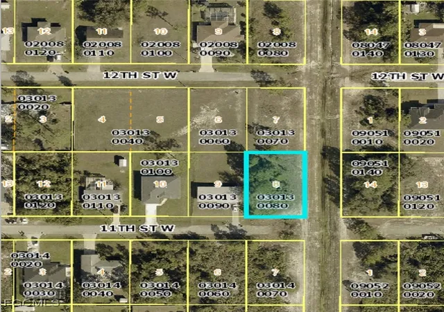 Photo 2 of Land for sale at 3300 11th Street W, Lehigh Acres, FL 33971 | MLS# 2025007091 | Listing updated on 2026-08-01