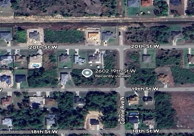Photo 1 of Land for sale at 2602 19th Street W, Lehigh Acres, FL 33971 | MLS# 2025007113 | Listing updated on 2026-08-04