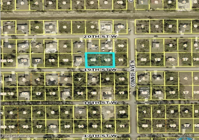 Photo 2 of Land for sale at 2602 19th Street W, Lehigh Acres, FL 33971 | MLS# 2025007113 | Listing updated on 2026-08-04
