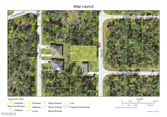Photo 1 of Land for sale at 2027 Lime St, Port Charlotte, FL 33948 | MLS# 2025007478 | Listing updated on 2026-10-06