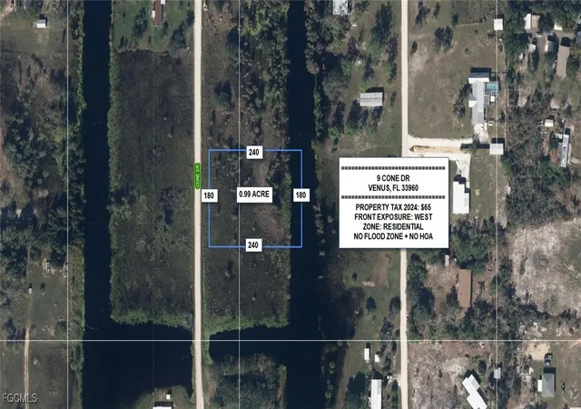 Homes for sale in Venus, FL | 9 Cone Dr, Venus, FL 33960 | MLS# 2025007607