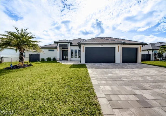 Photo 1 of Sale Pending at 607 Sw 18th Court, Cape Coral, FL 33991 | MLS# 2025007710 | Listing updated on 2026-06-22