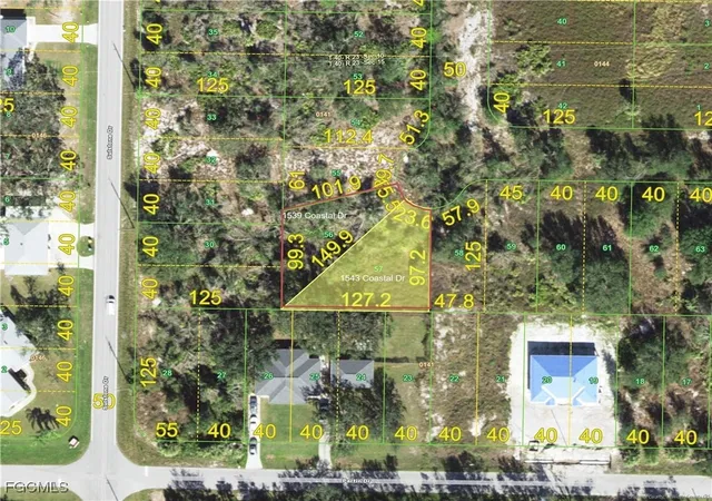 Photo 1 of Land for sale at 1543 Coastal Dr, Punta Gorda, FL 33983 | MLS# 2025008199 | Listing updated on 2026-07-07