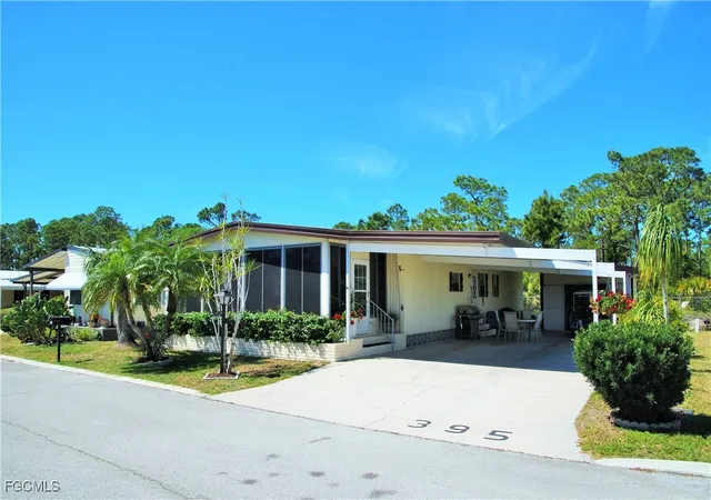 Photo 1 of Manufactured home for sale at 395 Snead Dr, North Fort Myers, FL 33903 | MLS# 2025008873 | Listing updated on 2026-07-07