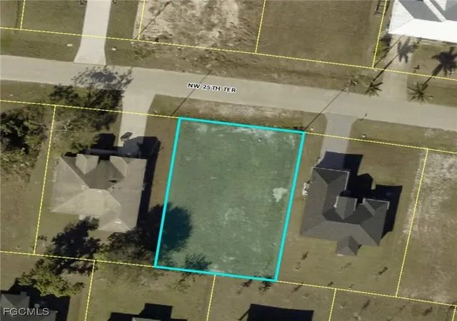 Land for sale at 122 NW 25th Terrace, Cape Coral, FL 33993 | MLS# 2025009150 | Listing updated on 2025-12-10