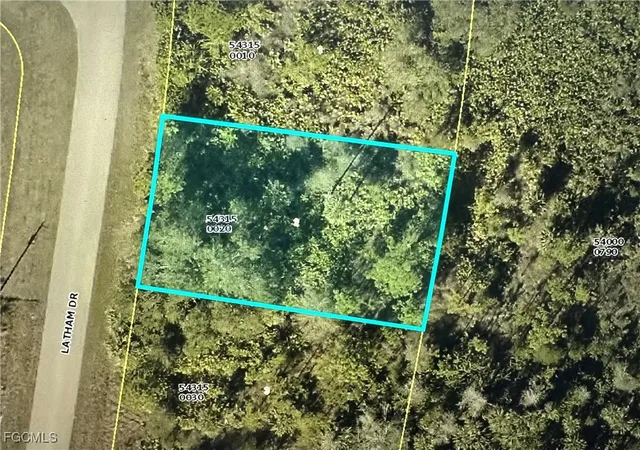 Photo 2 of Land for sale at 1874 Latham Dr, Lehigh Acres, FL 33972 | MLS# 2025009347 | Listing updated on 2026-10-01
