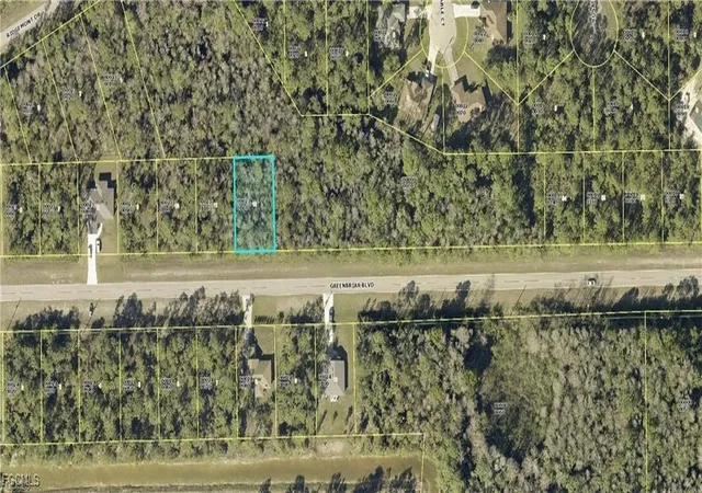 Photo 2 of Land for sale at 184 Greenbriar Blvd, Lehigh Acres, FL 33972 | MLS# 2025012387 | Listing updated on 2026-01-16