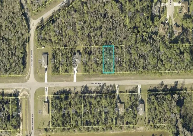 Photo 2 of Land for sale at 186 Greenbriar Blvd, Lehigh Acres, FL 33972 | MLS# 2025012388 | Listing updated on 2026-01-16