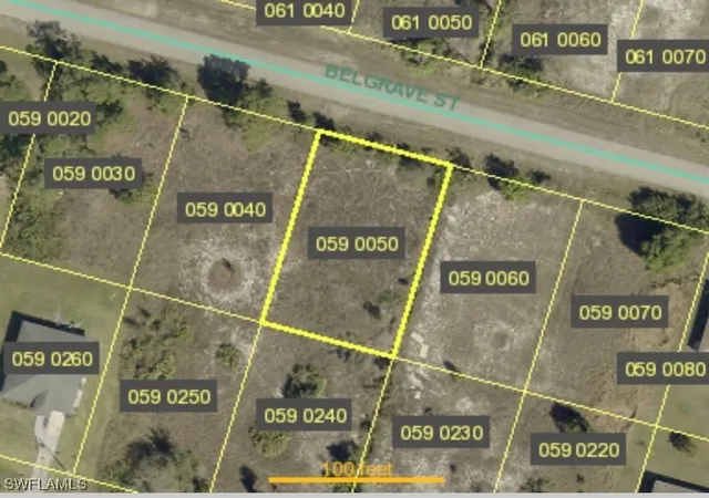 Photo 1 of Land for sale at 1210 Belgrave St, Fort Myers, FL 33913 | MLS# 225074619 | Listing updated on 2025-10-11