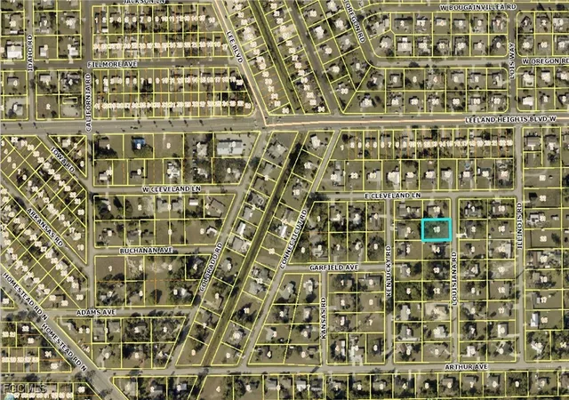 Photo 3 of Land for sale at 23 Louisiana Rd, Lehigh Acres, FL 33936 | MLS# 2025016410 | Listing updated on 2026-07-31