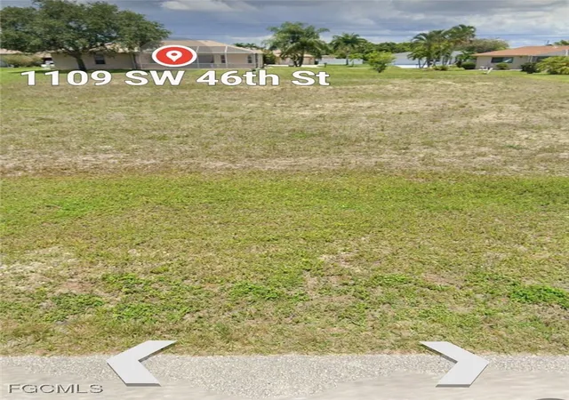 Photo 3 of Land for sale at 1109 Sw 46th St, Cape Coral, FL 33914 | MLS# 2025016644 | Listing updated on 2026-06-04