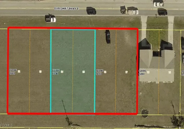 Photo 1 of Land for sale at 932, 1004 1008 Diplomat Pkwy E, Cape Coral, FL 33909 | MLS# 2025016915 | Listing updated on 2026-06-09