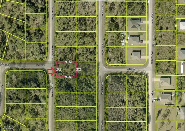 Photo 1 of Land for sale at 1920 Overland Ave, Lehigh Acres, FL 33972 | MLS# 2025017244 | Listing updated on 2025-10-27
