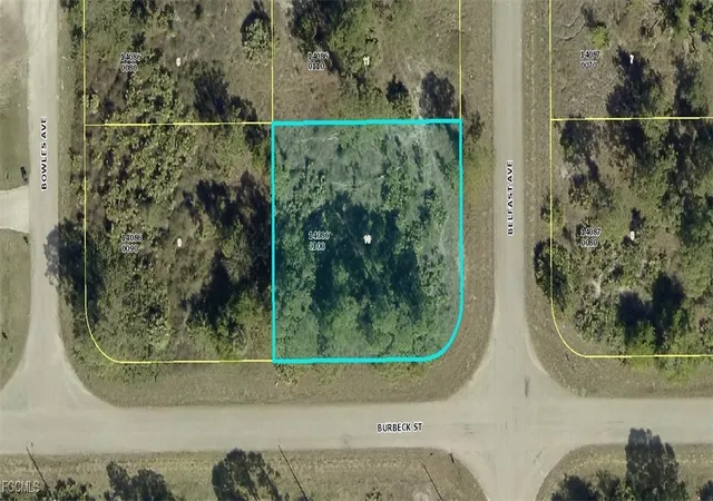 Photo 1 of Land for sale at 1264 Belfast Ave, Fort Myers, FL 33913 | MLS# 2025017530 | Listing updated on 2025-10-29