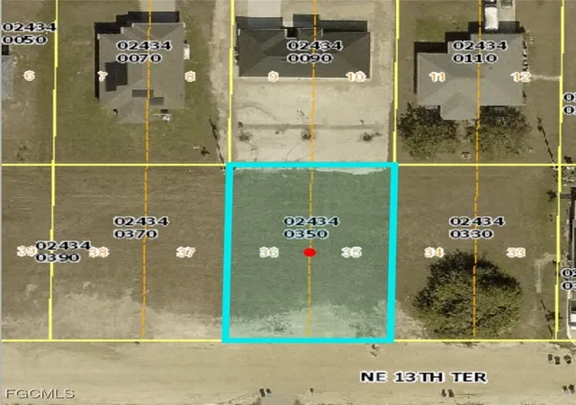 Photo 2 of Land for sale at 317 Ne 13th Terrace, Cape Coral, FL 33909 | MLS# 2025018110 | Listing updated on 2026-07-03