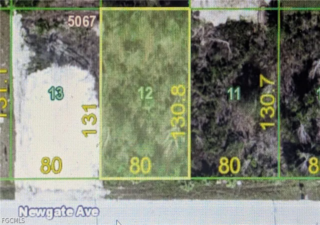 Photo 1 of Land for sale at 12240 Newgate Ave, Port Charlotte, FL 33981 | MLS# 2025019126 | Listing updated on 2026-02-06