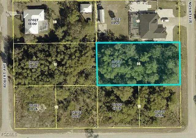 Photo 1 of Land for sale at 1003 Jefferson Ave, Lehigh Acres, FL 33936 | MLS# 2025024267 | Listing updated on 2026-07-28