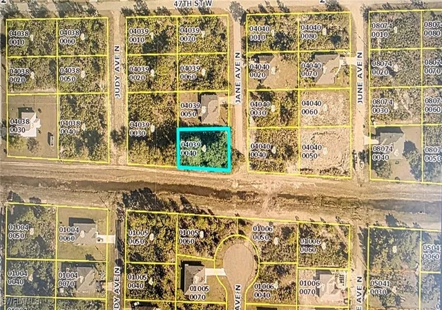 Photo 1 of Land for sale at 4625 Jane Ave N, Lehigh Acres, FL 33971 | MLS# 225083761 | Listing updated on 2026-05-27