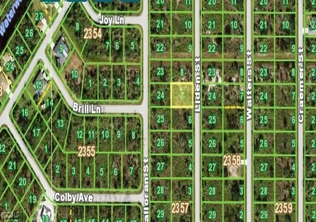 Photo 1 of Land for sale at 311 Liden St, Port Charlotte, FL 33953 | MLS# 2025025604 | Listing updated on 2025-12-22