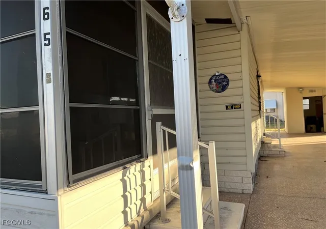 Photo 2 of Manufactured home for sale at 65 Sunset Cir, North Fort Myers, FL 33903 | MLS# 2025025765 | Listing updated on 2026-06-29