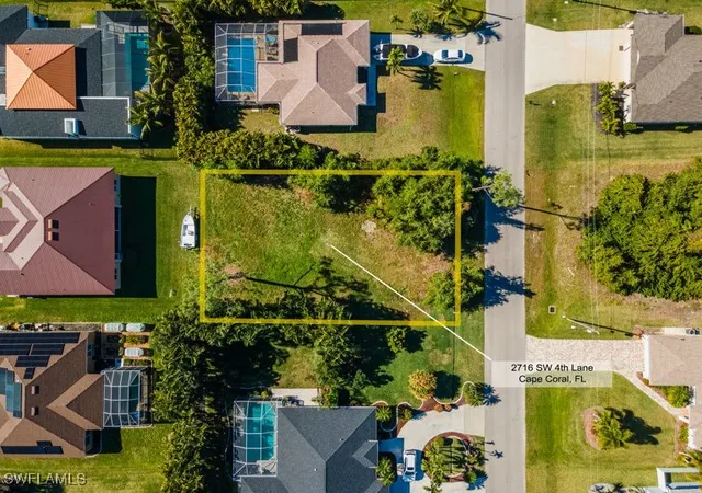 Photo 3 of Land for sale at 2716 Sw 4th Lane, Cape Coral, FL 33991 | MLS# 225084627 | Listing updated on 2025-12-23