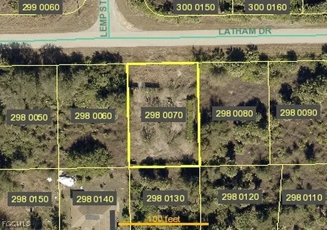 Photo 1 of Land for sale at 1975 Latham Dr, Lehigh Acres, FL 33972 | MLS# 2026002961 | Listing updated on 2026-01-16