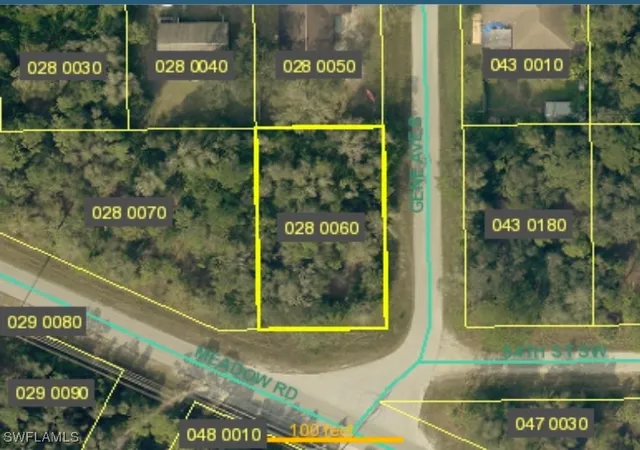 Photo 1 of Land for sale at 1819 Meadow Rd, Lehigh Acres, FL 33976 | MLS# 226003475 | Listing updated on 2026-01-22