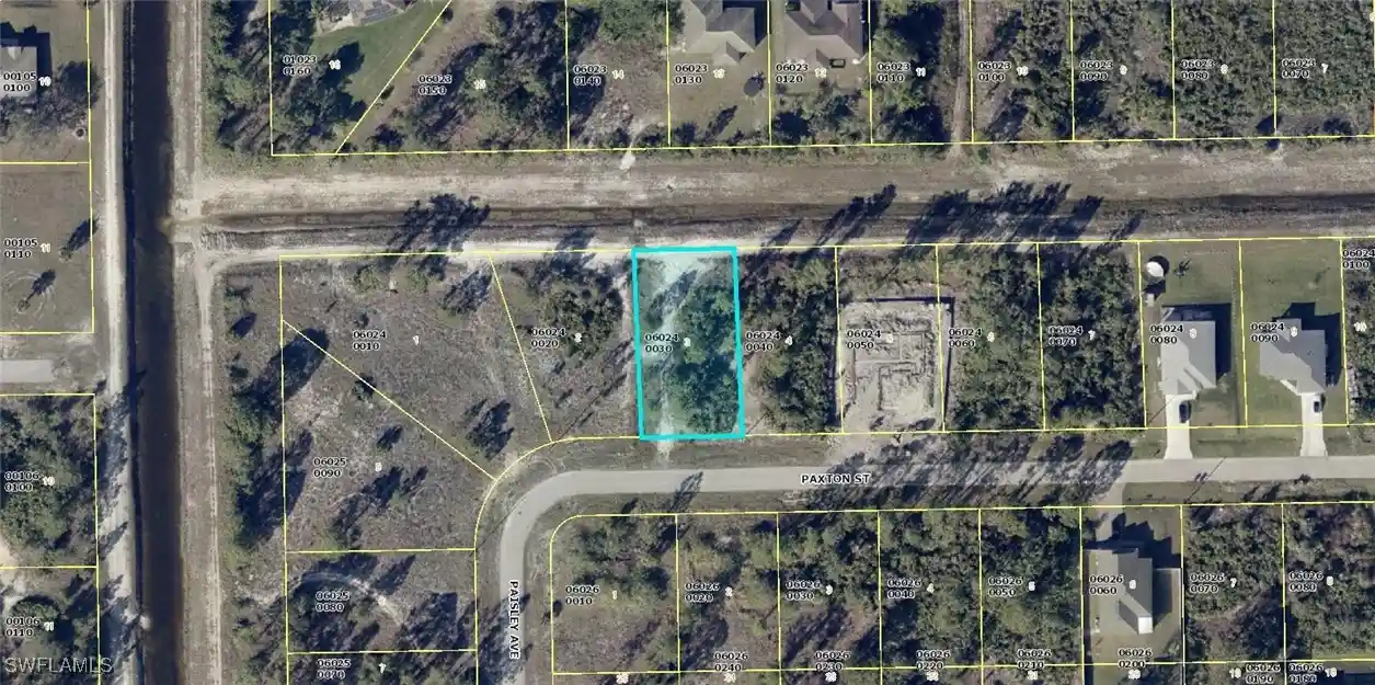 Photo 1 of Land for sale at 105 Paxton St, Lehigh Acres, FL 33974 | MLS# 226003185 | Listing updated on 2026-10-23