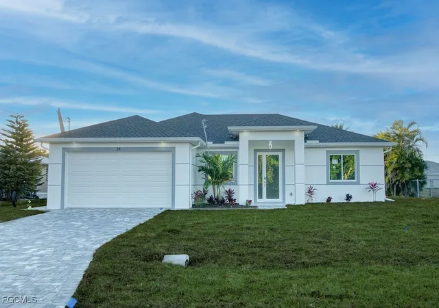 Photo 1 of Single family home for sale at 34 SE 23rd Place, Cape Coral, FL 33990 | MLS# 2026004845 | Listing updated on 2026-08-28