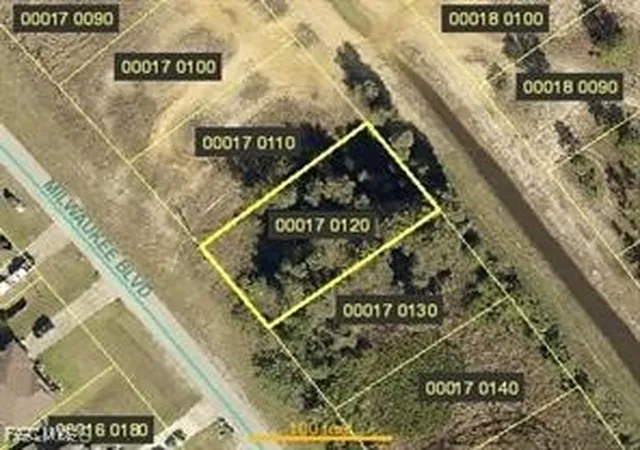 Photo 2 of Land for sale at 85 Milwaukee Blvd, Lehigh Acres, FL 33974 | MLS# 2026004962 | Listing updated on 2026-06-29