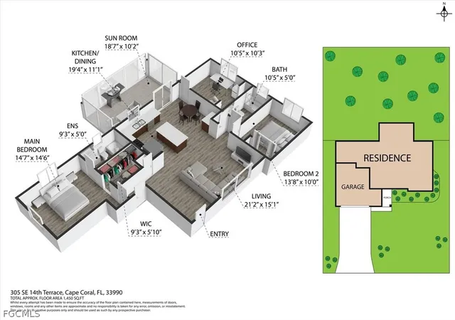 44th image of 305 Se 14th Ter, Cape Coral, FL 33990 | MLS# 2026006674