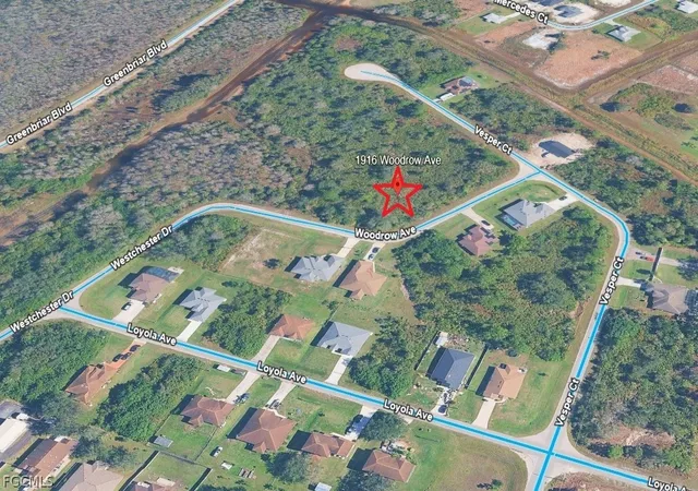 Photo 2 of Land for sale at 1916 Woodrow Ave, Lehigh Acres, FL 33972 | MLS# 2026006714 | Listing updated on 2026-02-07