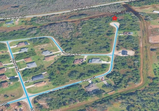 Photo 1 of Land for sale at 1939 Vesper Ct, Lehigh Acres, FL 33972 | MLS# 2026006798 | Listing updated on 2026-03-05