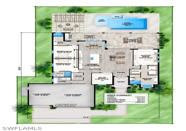Photo 2 of Single family home for sale at 712 Pine Vale Ct, Naples, FL 34104 | MLS# 226002917 | Listing updated on 2026-02-09