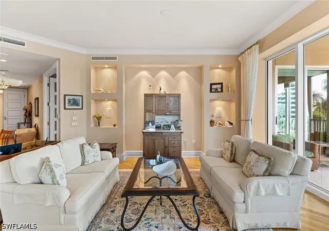 Listing Photo 2 - Condo for sale in building located at 4501 Gulf Shore Blvd N, Naples, FL 34103 - Unit #405