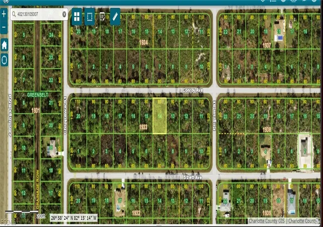 Photo 1 of Land for sale at 12093 Conroy Ave, Port Charlotte, FL 33981 | MLS# 2026007445 | Listing updated on 2026-02-11