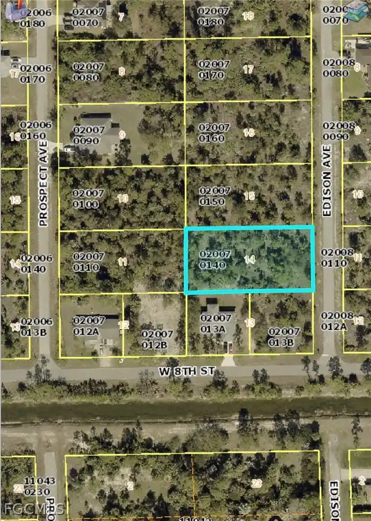 Photo 1 of Land for sale at 803 Edison Ave, Lehigh Acres, FL 33972 | MLS# 2026008132 | Listing updated on 2026-10-29