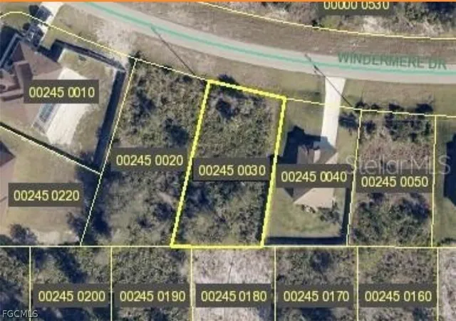 Photo 1 of Land for sale at 575 Windermere Dr, Lehigh Acres, FL 33972 | MLS# 2026009257 | Listing updated on 2026-03-16