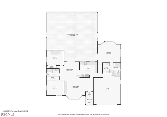 Photo 3 of Sale Pending at 2204 Se 15th Terrace, Cape Coral, FL 33990 | MLS# 2026009950 | Listing updated on 2026-07-19