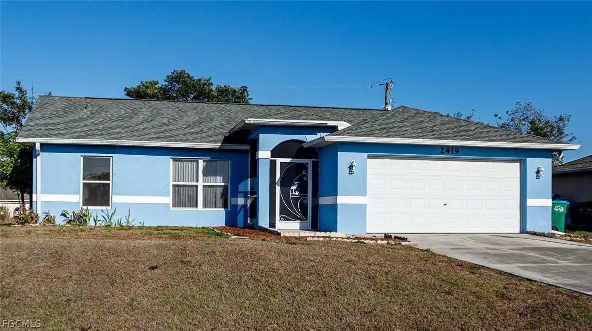 Photo 1 of Single family home for sale at 2419 Ne 23rd Avenue, Cape Coral, FL 33909 | MLS# 2026013007 | Listing updated on 2026-10-29