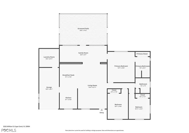 Photo 3 of Sale Pending at 5252 Willow Ct, Cape Coral, FL 33904 | MLS# 2026013402 | Listing updated on 2026-07-31