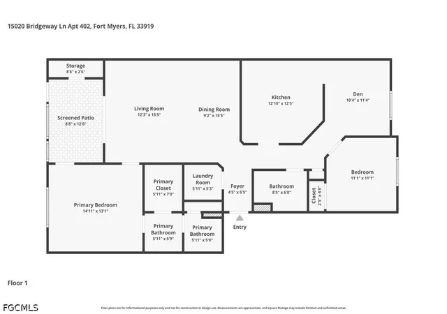 2nd image of 15020 Bridgeway Ln #402, Fort Myers, FL 33919 | MLS# 2026014414