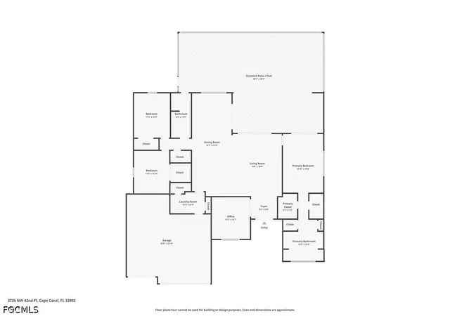 50th image of 3726 Nw 42nd Pl, Cape Coral, FL 33993 | MLS# 2026016800