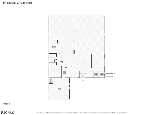 50th image of 1910 Oak Dr, Alva, FL 33920 | MLS# 2026017789