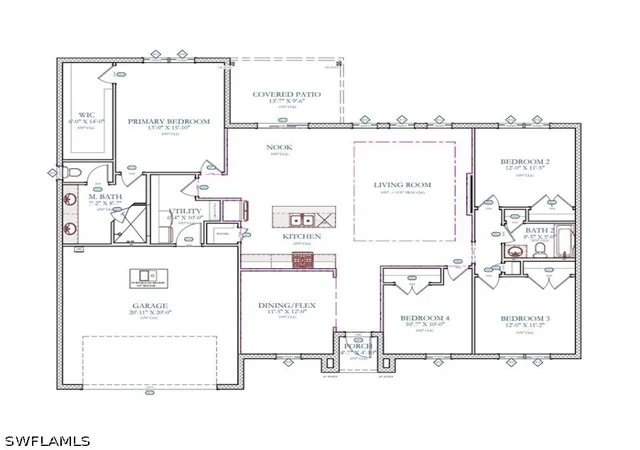 Photo 2 of Single family home for sale at 518 Keller St E, Lehigh Acres, FL 33974 | MLS# 226014896 | Listing updated on 2026-04-29