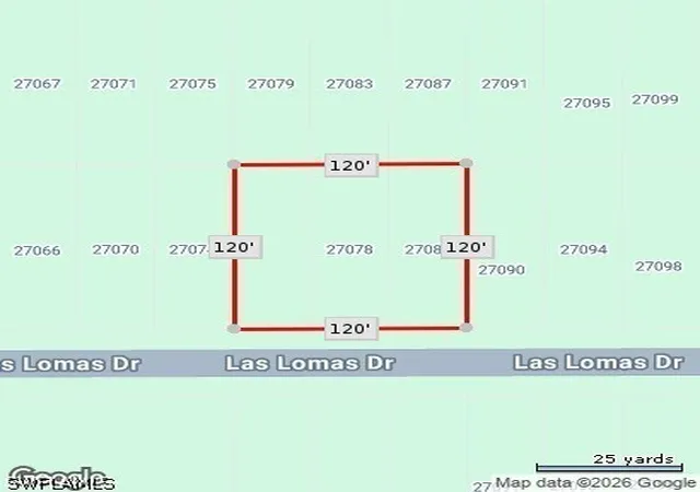 Photo 3 of Land for sale at 27078 Las Lomas Dr, Punta Gorda, FL 33955 | MLS# 226018078 | Listing updated on 2026-05-03